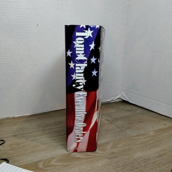 1st Printing Executive Orders Tom Clancy 1st Edition Hardcover Book - Picture 2 of 6